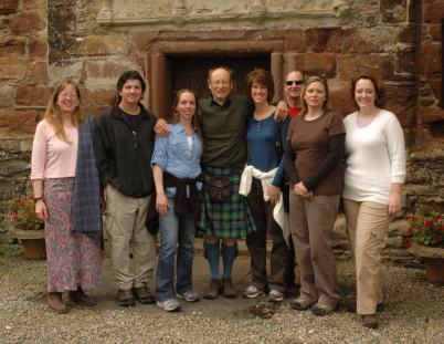 A castle visit to Leod (aka Castle Leoch) with Chief John MacKenzie